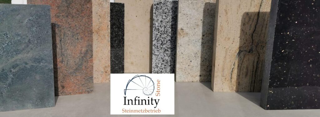 Verschiedene Natursteinplatten von Infinity Stone